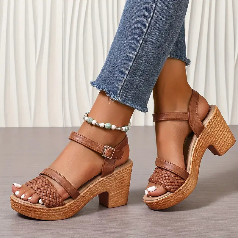 Rosalind - Bequeme orthopädische Keilsandalen