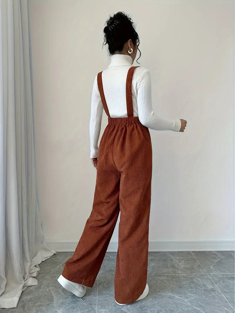 Cora - Lässiger Cord-Jumpsuit für Frauen