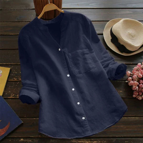 Glenda - Elegantes langärmeliges Top