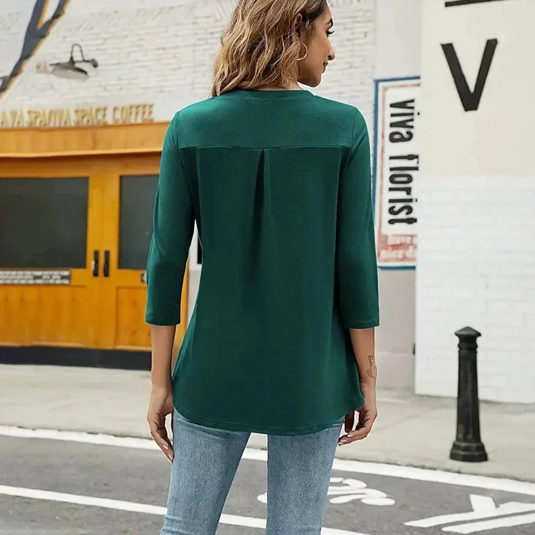 Eliza - Stilvolle lockere Bluse