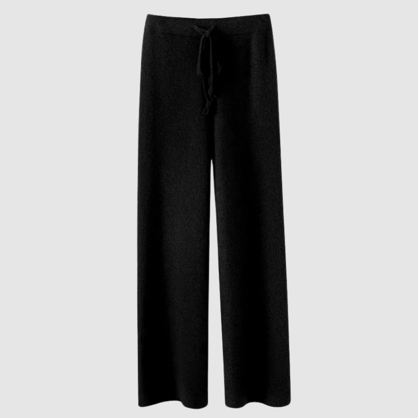 Edith - Strickhose mit weitem Bein und hoher Taille