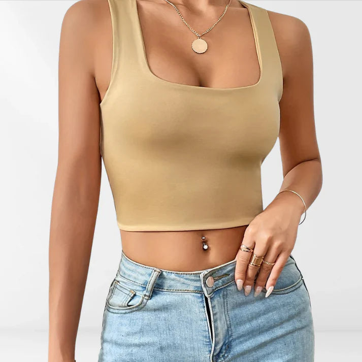 Adrienne - Weiches ärmelloses Tanktop für Damen