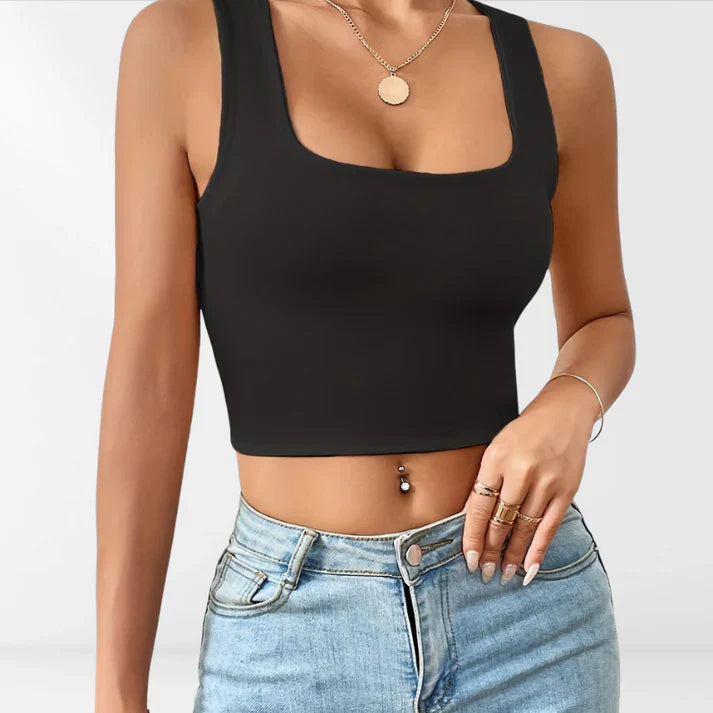 Adrienne - Weiches ärmelloses Tanktop für Damen