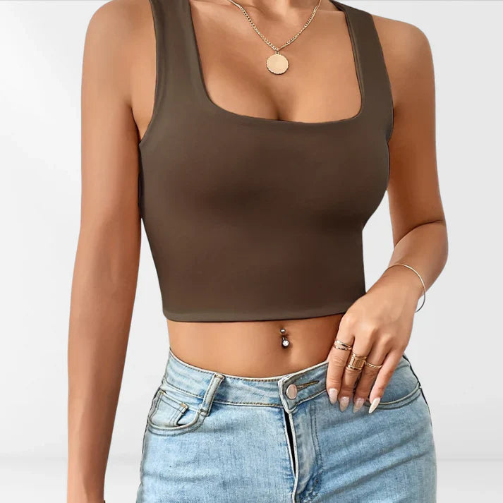 Adrienne - Weiches ärmelloses Tanktop für Damen