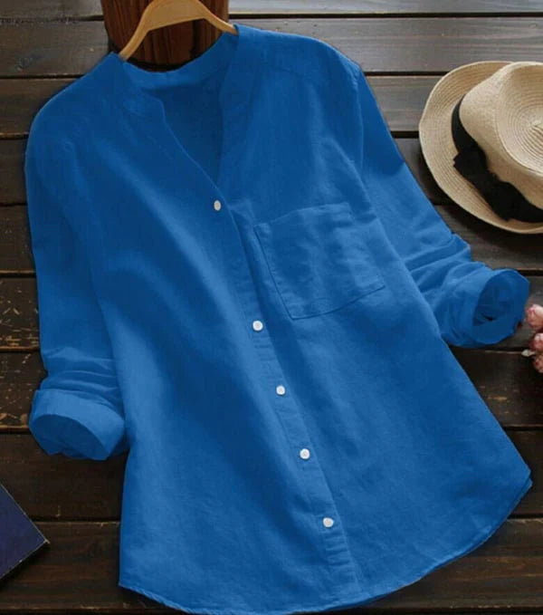 Glenda - Elegantes langärmeliges Top