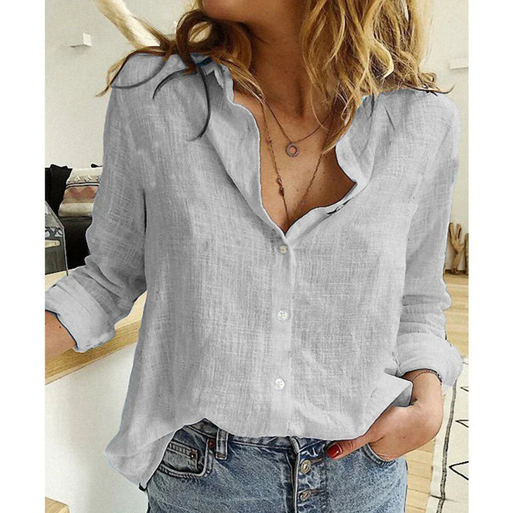 Calzeda - Elegantes langärmeliges Top