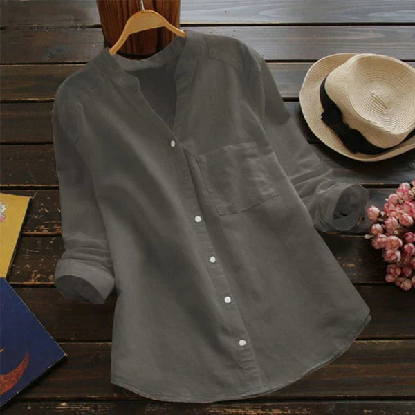 Adaline - Elegantes langärmeliges Top