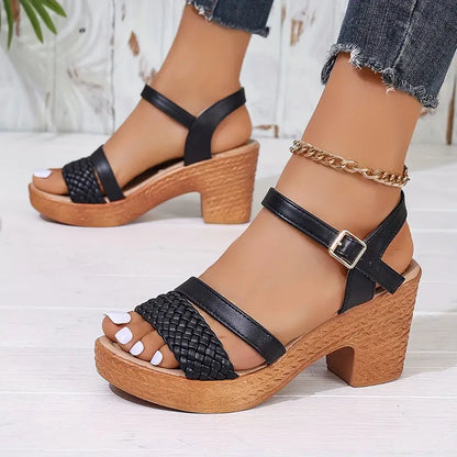 Rosalind - Bequeme orthopädische Keilsandalen