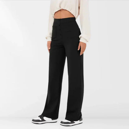 Margaret - Geknöpfte Hose mit hoher Taille