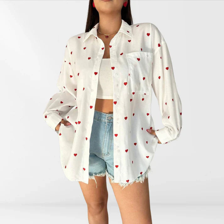 Aria - Stilvolle lockere Bluse
