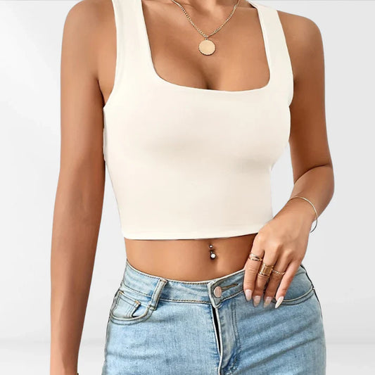 Adrienne - Weiches ärmelloses Tanktop für Damen