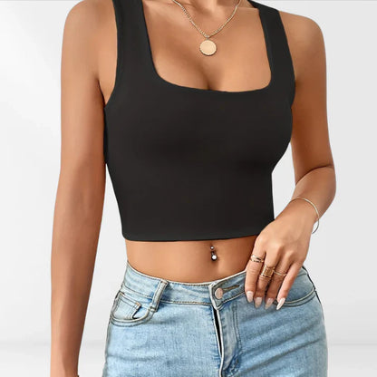 Adrienne - Weiches ärmelloses Tanktop für Damen