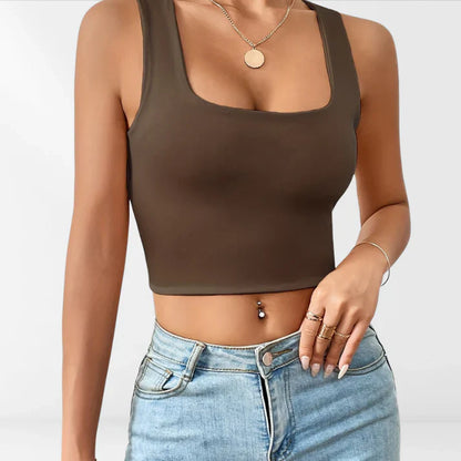 Adrienne - Weiches ärmelloses Tanktop für Damen