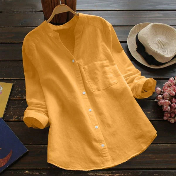 Adaline - Elegantes langärmeliges Top