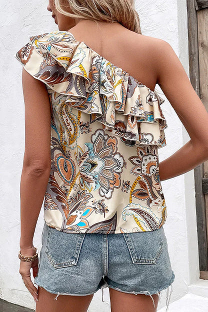 Jackie - Lässige One-Shoulder-Oberteile