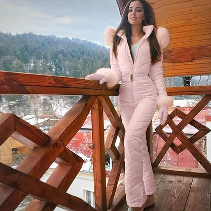 Camila - Snowboard Fashion Outdoor-Skianzug mit Reißverschluss