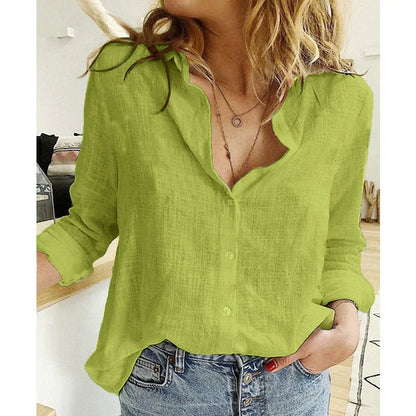 Calzeda - Elegantes langärmeliges Top