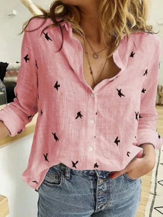 Sophie - Elegantes langärmeliges Top