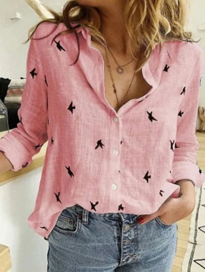 Sophie - Elegantes langärmeliges Top